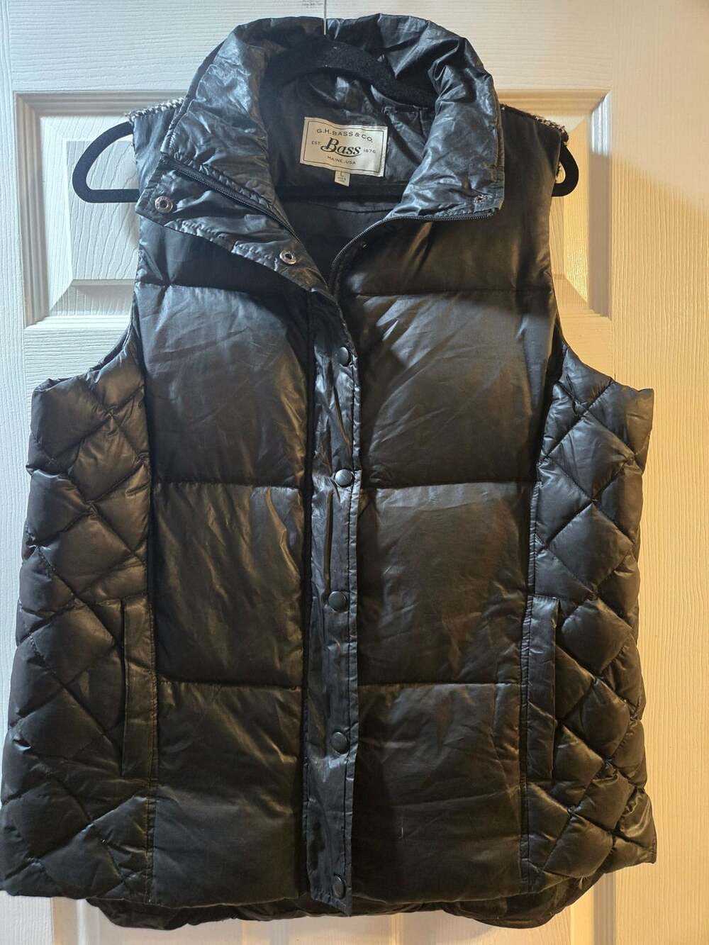 Winter Vest Outerwear Thermal Vest Mens Lightweight Vest Collar Sleeveless Jacke
